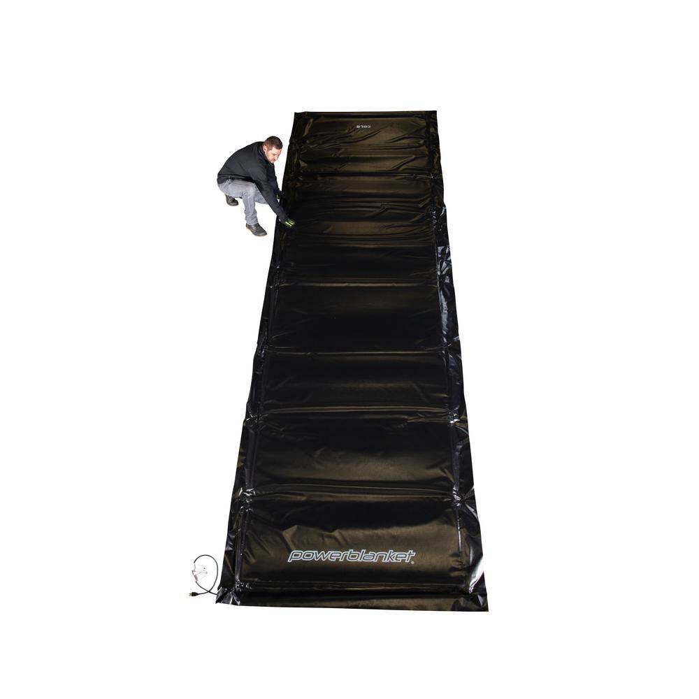 Insulated & Heated Concrete Curing Blanket, 5 ft. x 10 ft., Fixed Temp 100°F, Cures Concrete 2.8x Faster in Cold-Weather price history on PriceWatchPro