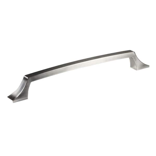 Richelieu Hardware Rosemere Collection 12 in. (305 mm) Brushed Nickel Transitional Rectangular Appliance Pull