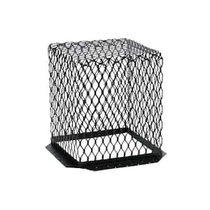 VentGuard 7 in. x 7 in. Roof Wildlife Exclusion Screen in Galvanized Black