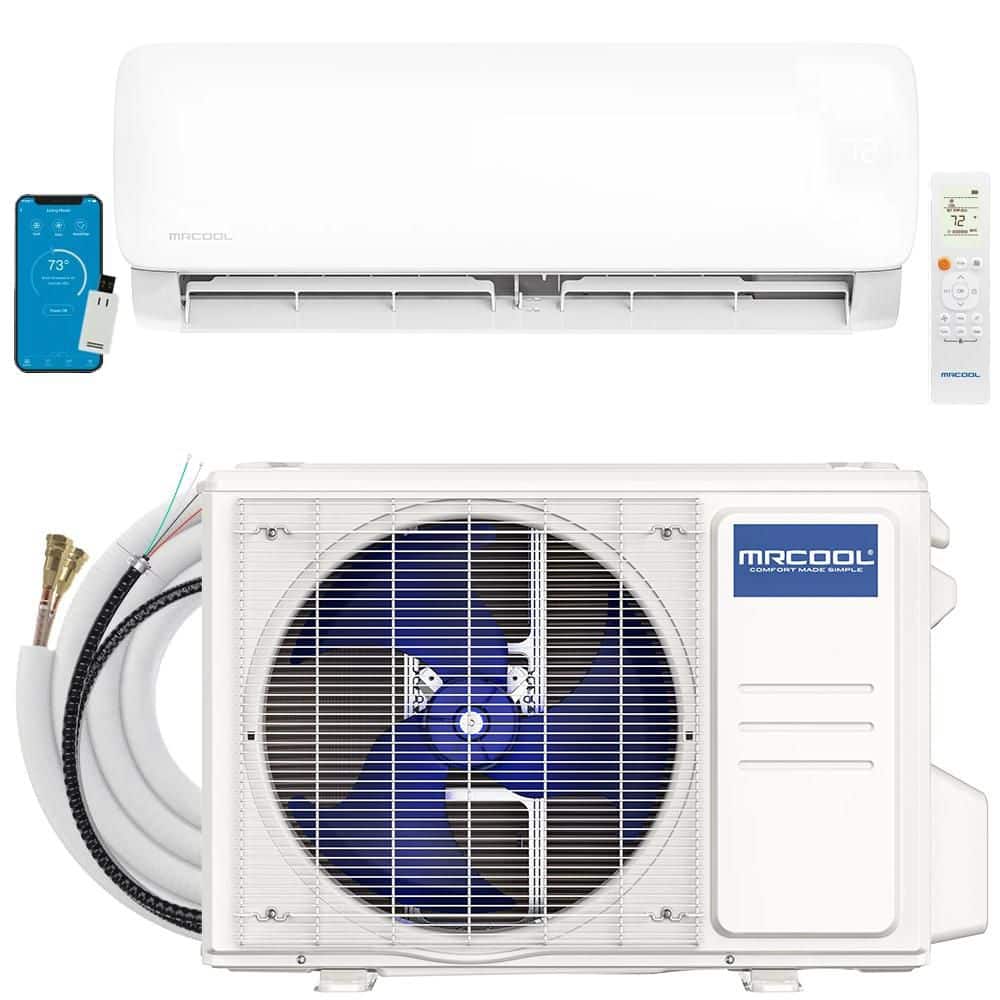 DIY Easy Pro 9,000 BTU 0.75-Ton 20.2 SEER 2 Ductless Mini-Split System with 11 ft. Line-115V-R454B price history on PriceWatchPro