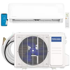 DIY Easy Pro 12,000 BTU 1-Ton 19.5 SEER 2 Ductless Mini-Split System with 11 ft. Line-115V-R454B
