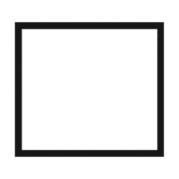 Amanti Art Mirror Makeover Avon Black 41.25 in. W x 37.25 in. H Bathroom Mirror Frame Border Kit-Fits a 40 x 36 Mirror
