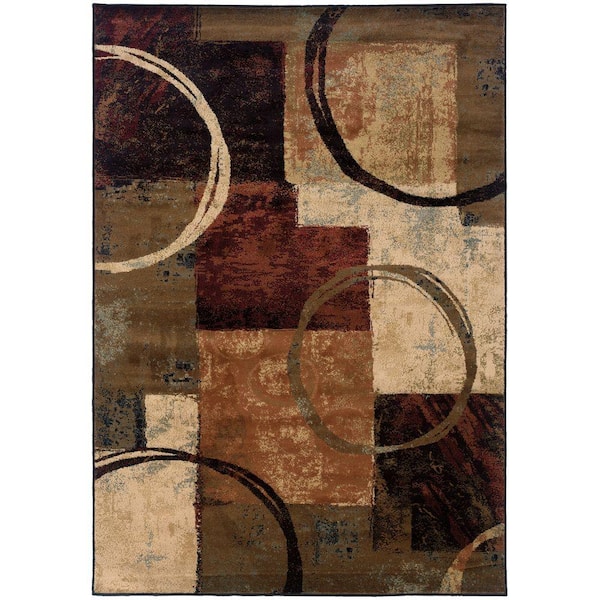 Spin Desert 4 ft. x 5 ft. Area Rug