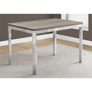 Danielle White Wood 31.5 in 4 Legs Dining Table (Seats 6)