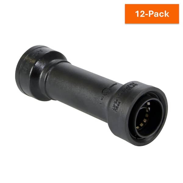 Uponor TotalFit 3/4 in. Push-to-Connect Engineered Polymer Repair Coupling (12-Pack)