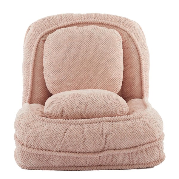 Extra Large Pink Polyester Dog Bed/Human Dog Bed with 5 Adjustable Position for Large Dog