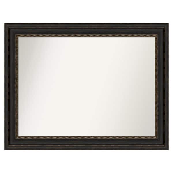 Accent Bronze 35 in. x 27 in. Custom Non-Beveled Polystyrene Antique Framed Bathroom Vanity Wall Mirror