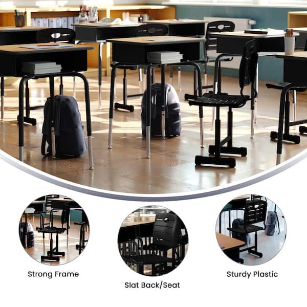 Black Student Desk Chairs