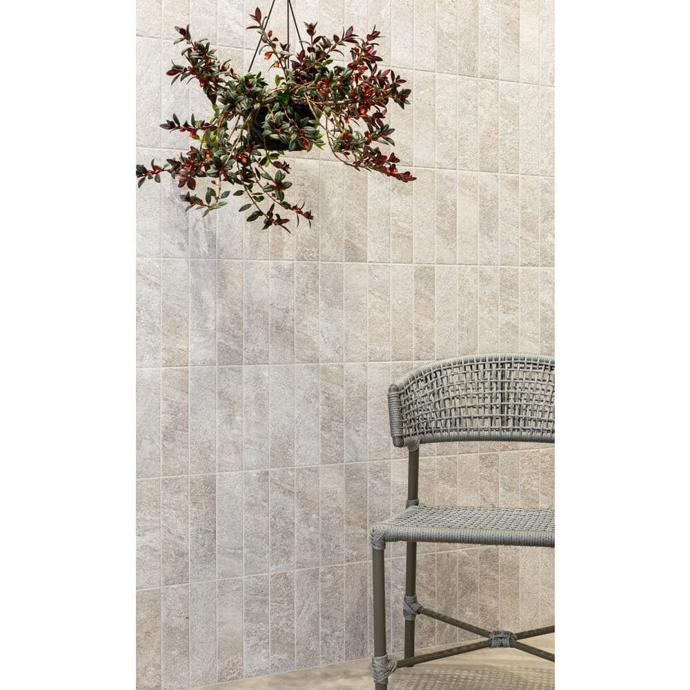 Amalfi Greige Matte Ceramic Subway Wall & Floor Tile