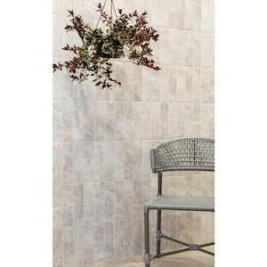 Brick Art Amalfi Greige Matte 3 in. x 10 in. Glazed Ceramic Floor and Wall Tile (5.92 sq. ft./case)