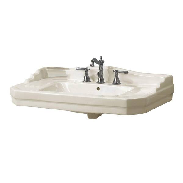 Foremost Series 1900 Wall-Mounted Bathroom Sink in Biscuit