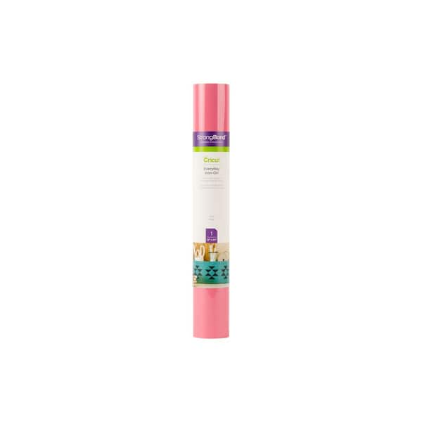Cricut Everyday 12 in. x 24 in. Iron-On, Pink