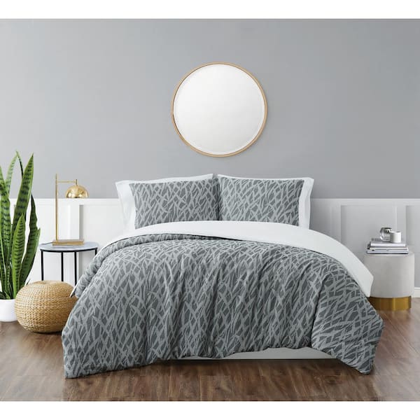 Brooklyn Loom Honey Waffle Grey 2-Piece 