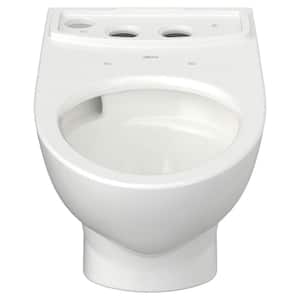 Glenwall VorMax Elongated Toilet Bowl Only in White