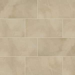 Madison Cream 24 in. x 48 in. Matte Porcelain Stone Look Floor and Wall Tile (112 sq. ft./Pallet)