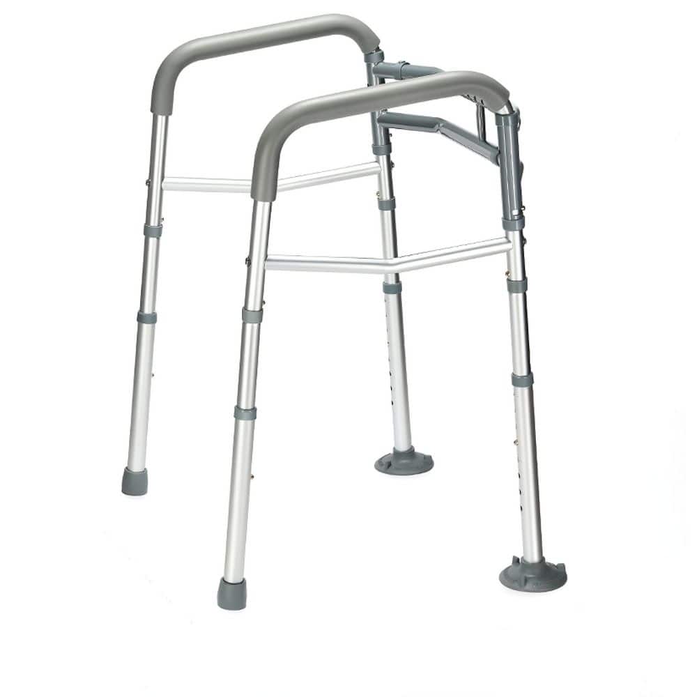 26 in. Adjustable Aluminum Detachable Toilet Safety Rails with Handles Fits Most Toilets for Elderly Handicapped, Silver price history on PriceWatchPro