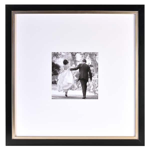 Pinnacle 1-Opening 20 in. x 20 in. Matted to 8 in. x 8 in. Picture Frame