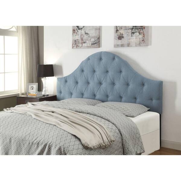 PRI Seafoam Blue Queen Headboard