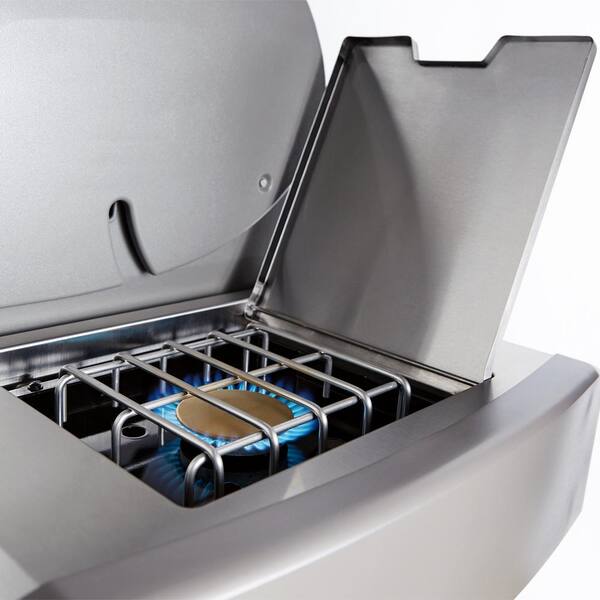 weber bbq with side burner