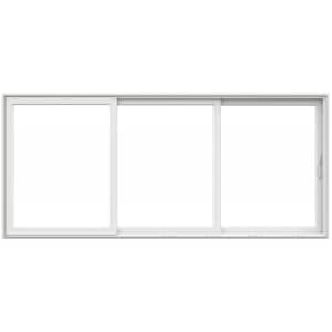 V4500 Multi-Slide 177 in. x 80 in. Right-Hand Low-E White Vinyl 3-Panel Prehung Patio Door