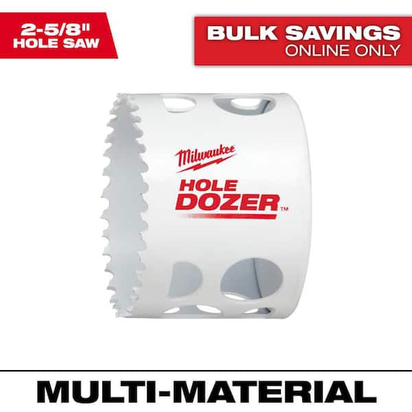 2-5/8 in. Hole Dozer Bi-Metal Hole Saw
