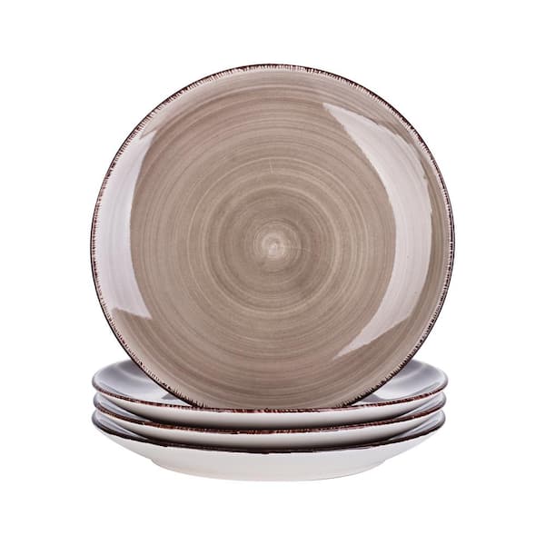 vancasso Series Bella Dinnerware 4-Pieces Creme-I Dessert Plate Porcelain Crockery in Vintage Look (Service Set for 4)