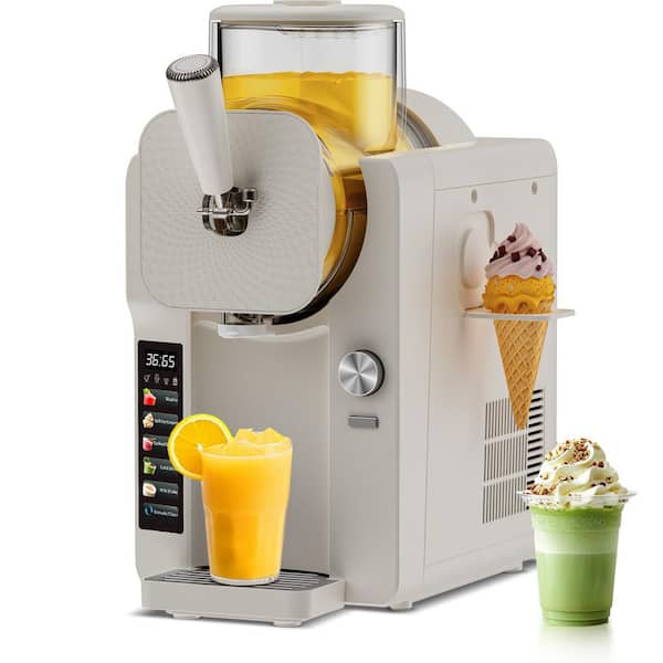 ICE CREAM MAKER SiSi ホワイト Gilati 2 qt. Ice Cream Maker For Slushie, Soft Ice Cream, Spilked