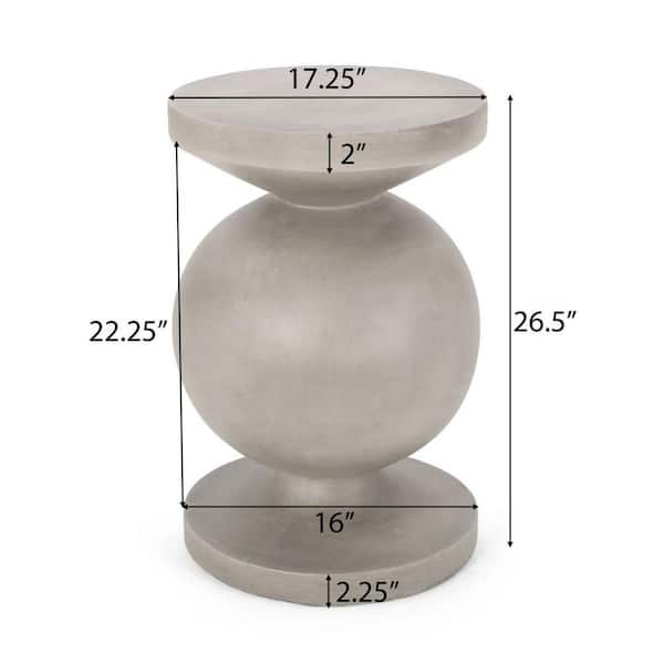 Miscool Anky Natural Round Magnesium Oxide 26.5 in. H