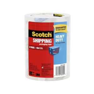 Scotch 1.88 in. x 54.6 yds. Heavy Duty Shipping Packaging Tape (6 Rolls per  Pack) 3850-6-EF - The Home Depot
