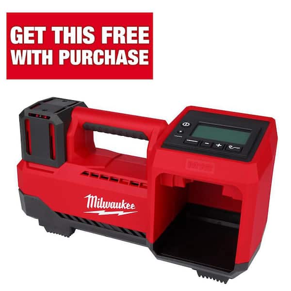 M18 18-Volt Lithium-Ion Cordless Electric Portable Inflator (Tool-Only)