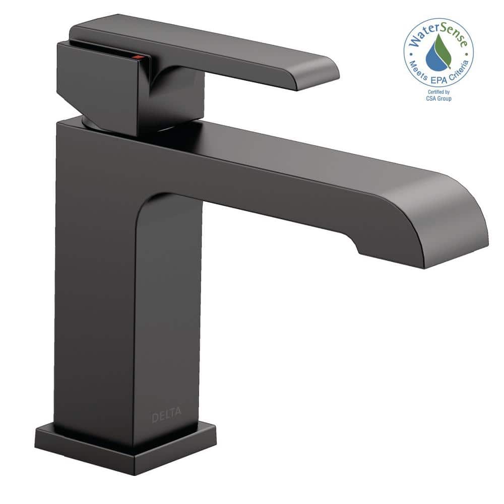 Sleek Modern Stainless Steel Single Hole Bathroom Faucet
