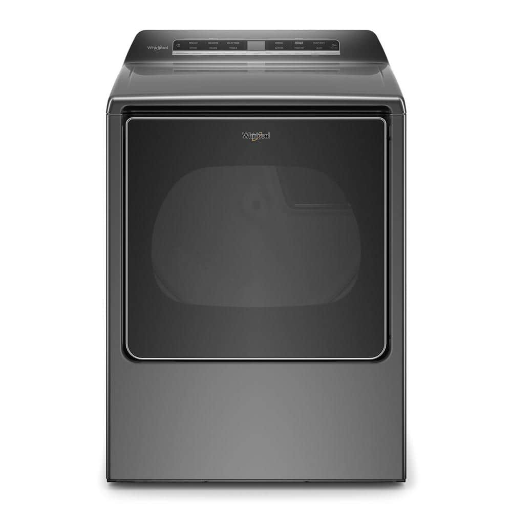 8.8 cu. ft. 120-Volt Smart Chrome Shadow Gas Dryer with Steam and Advanced Moisture Sensing Technology, ENERGY STAR