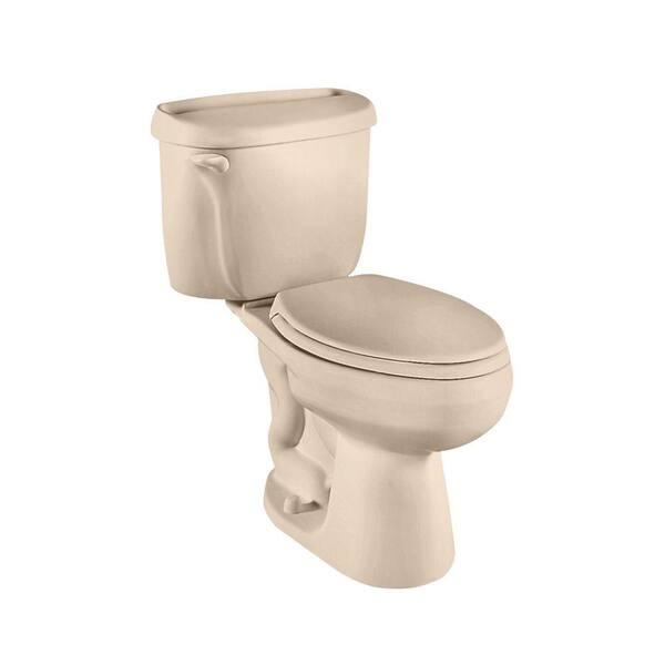 American Standard Cadet 2-Piece 1.6 GPF Right Height Elongated Toilet in Fawn Beige-DISCONTINUED