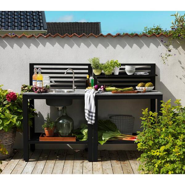 Rts Home Accents 35 5 In X 24 In X 50 In Outdoor Kitchen Countertop 555400200b8000 The Home Depot