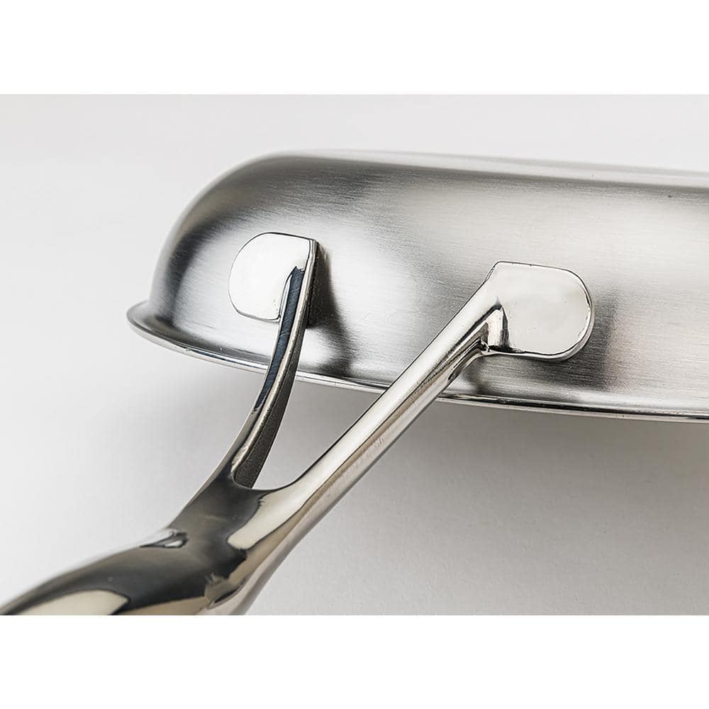 12.5-Inch Stainless Steel Quick Release Wok with Helper Handle