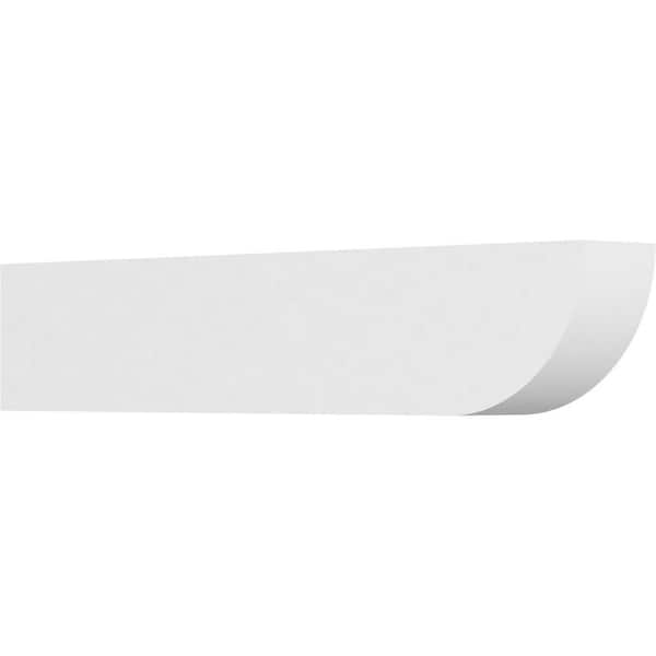 Ekena Millwork 4 in. x 6 in. x 30 in. Standard Durham Architectural Grade PVC Rafter Tail Brace