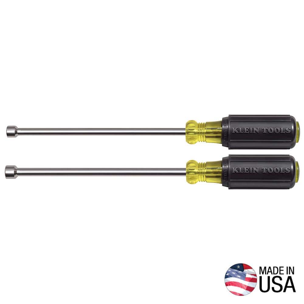 Klein Tools Nut Driver Set, Magnetic Nut Drivers, 6-Inch 