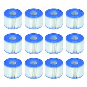 PureSpa 4.25 in. Dia Type S1 Easy Set Pool Filter Cartridges (12-Pack)