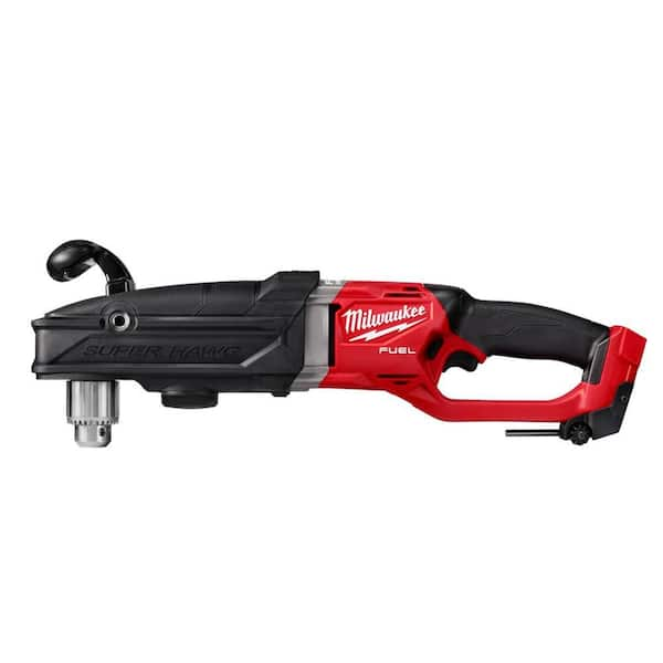 Milwaukee M18 FUEL 18V Lithium-Ion Brushless Cordless GEN 2 SUPER HAWG 1/2 in. Right Angle Drill (Tool-Only)