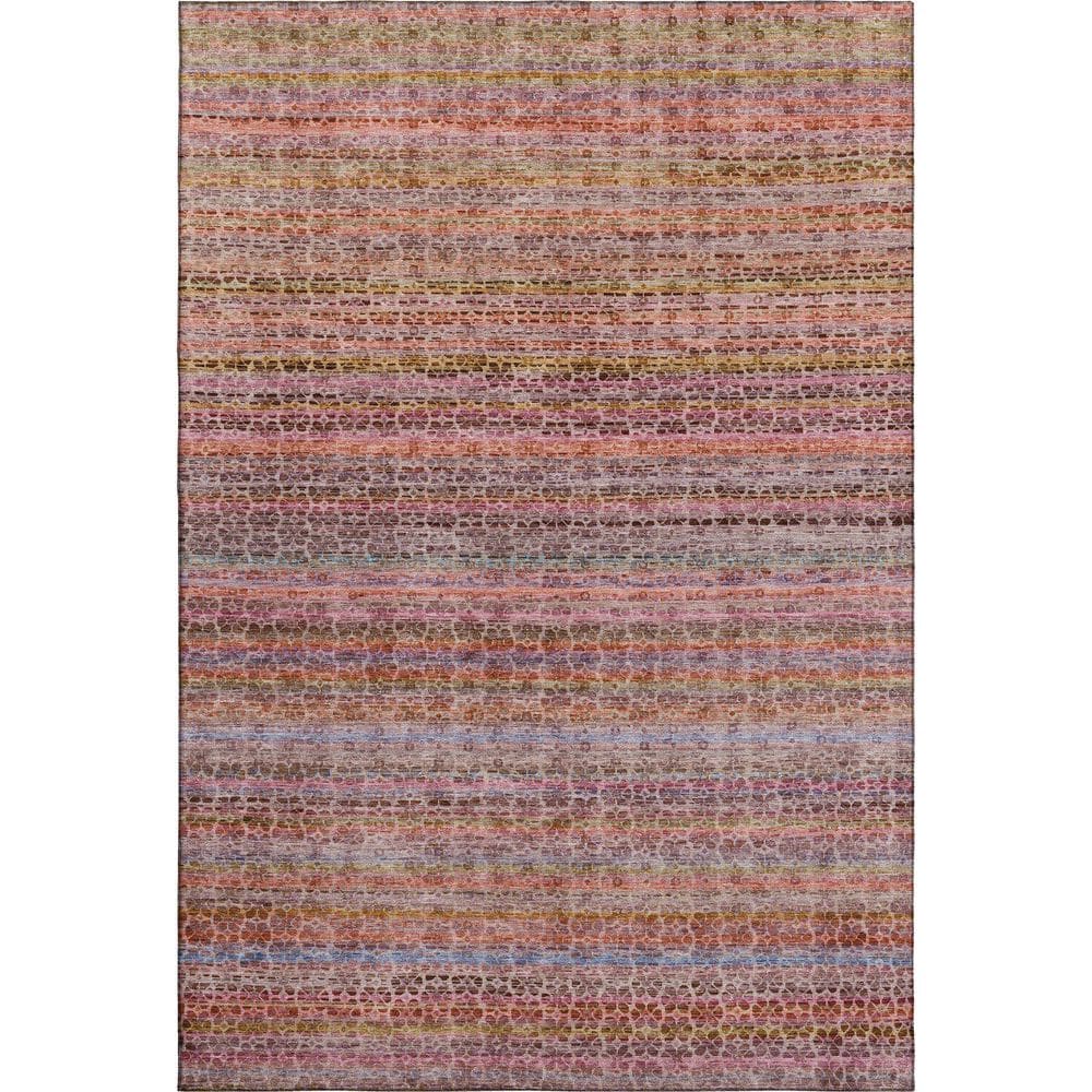 Mayfield Premium Machine Washable Abstract AMF2155 Pink 8 ft. x 10 ft. Area Rug price history on PriceWatchPro