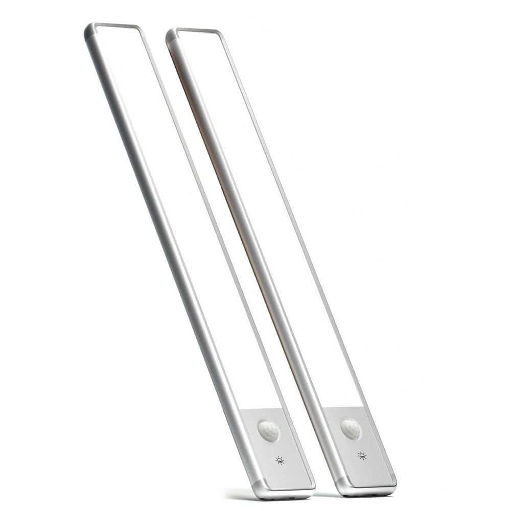 Lumièrecloset♡ Lukyamzn Silver LED Under Cabinet Lighting Lamp, Dimmable Motion