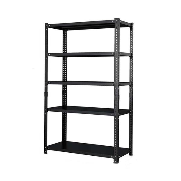 Siavonce Household Storage Rack, Adjustable Display Rack, Basement Balcony Storage Rack, Carbon Steel Storage Rack, Black ZX-P192372 Siavonce Household Storage Rack, Adjustable Display Rack, Basement Balcony Storage Rack, Carbon Steel Storage Rack, Black ZX-P192372