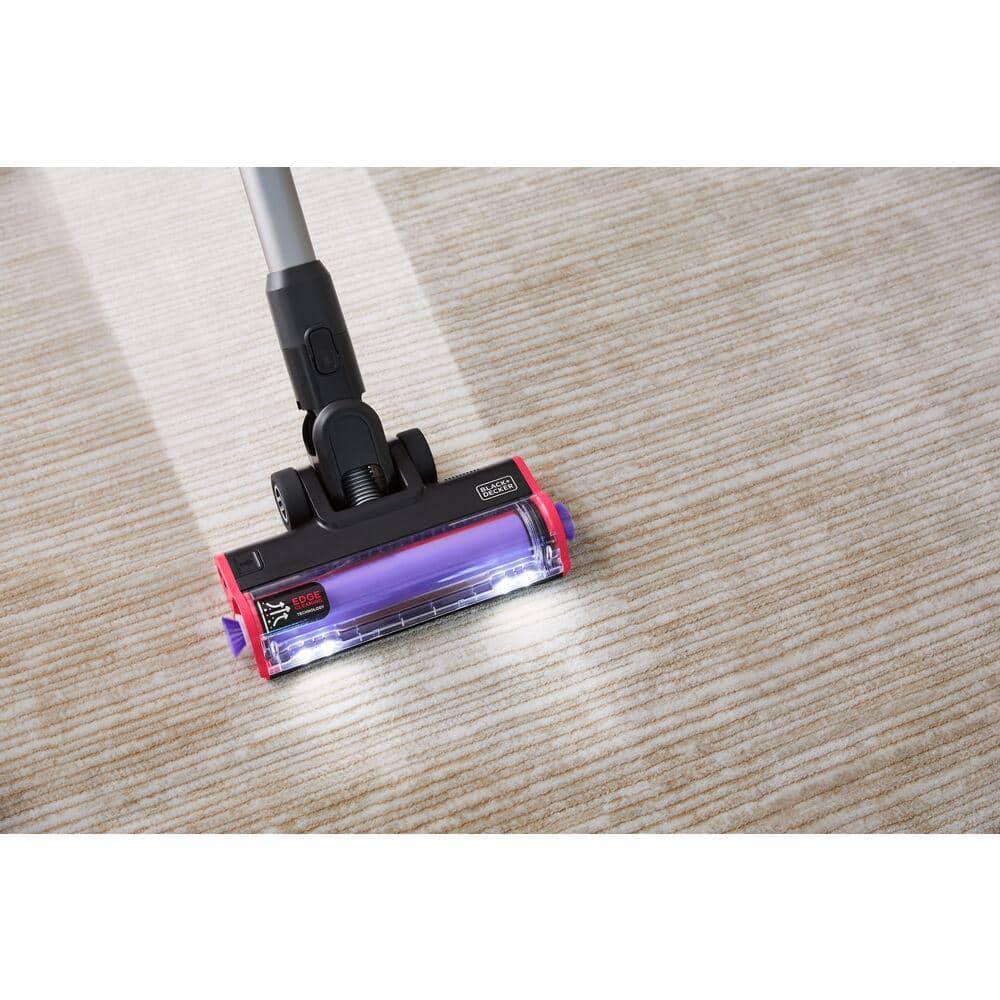Cordless Purple Stick Vacuum with HEPA Filter for Pets