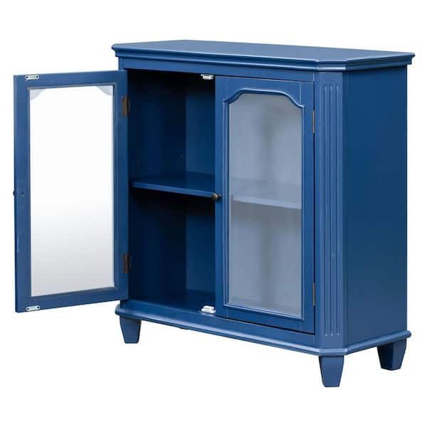 Blue storage online cabinet