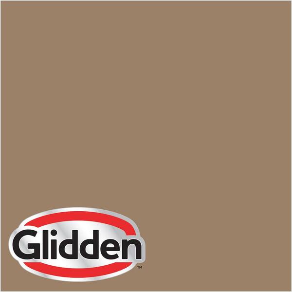 Glidden Premium 1 gal. #HDGY13U Canvasback Brown Flat Interior Paint with Primer