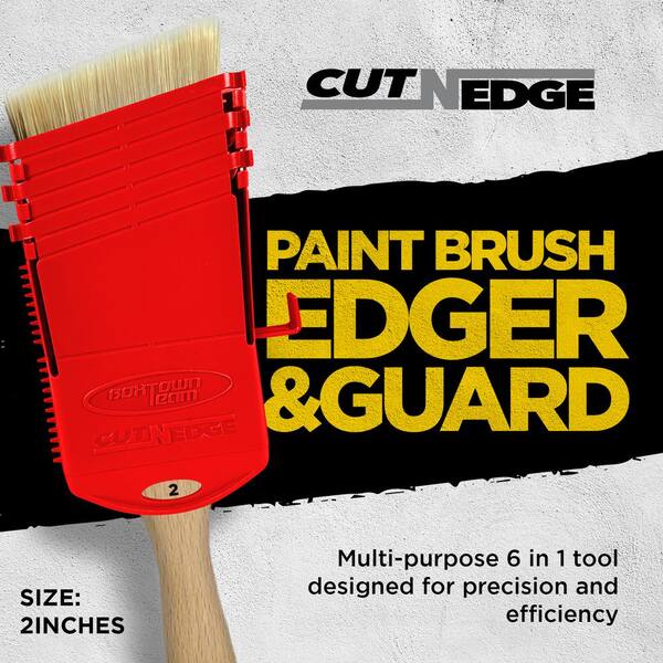 thumbnail image 2 of Cut-N-Edge Paint Brush Edger & Guard - 6-in-1 Multi-Purpose 2 of 11