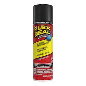 Flex Seal Black 14 oz. Aerosol Liquid Rubber Sealant Coating Spray Paint