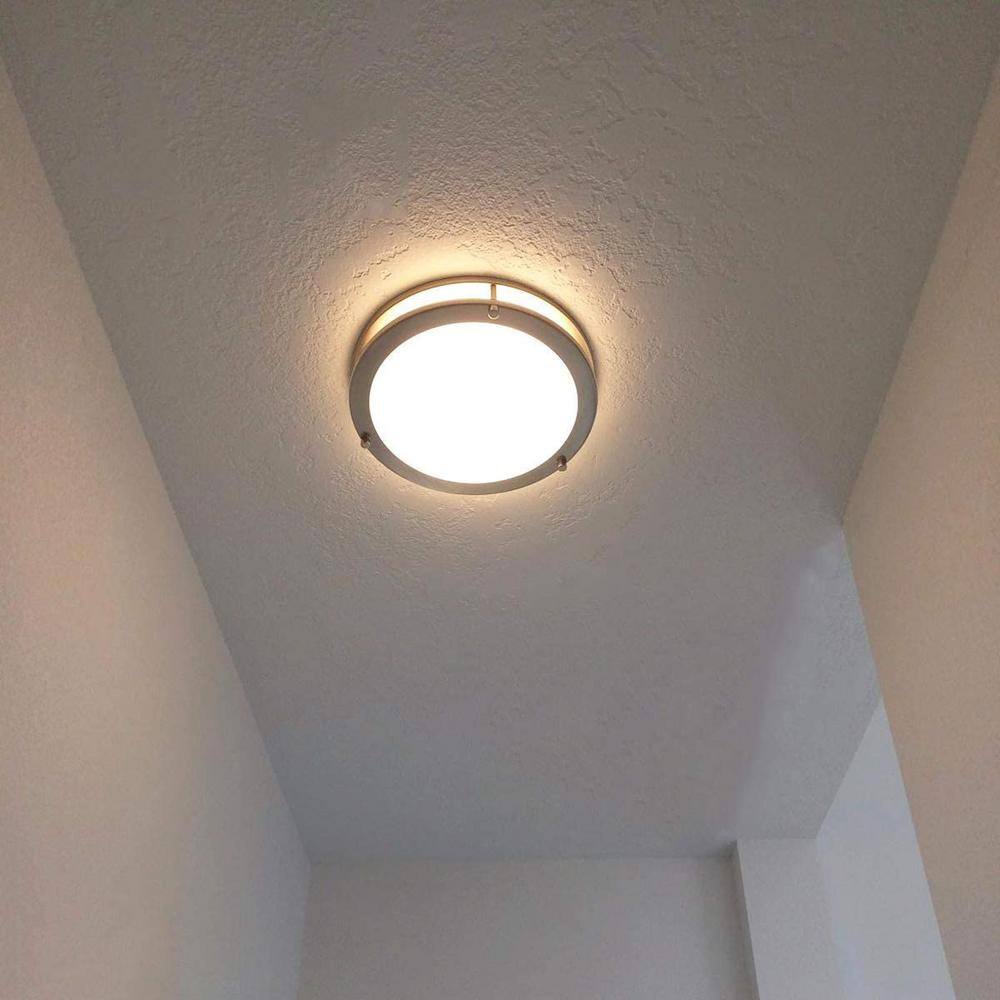 Bronze 17-Inch Dimmable LED Flush Mount Ceiling Light