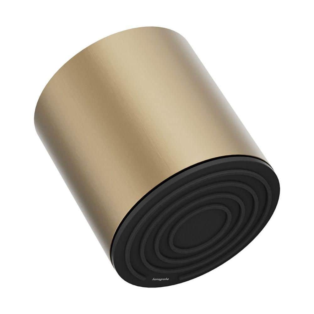 Pulsify S 1-Spray Patterns with 2.5 GPM 4 in. Wall Mount Fixed Shower Head in Brushed Bronze price history on PriceWatchPro