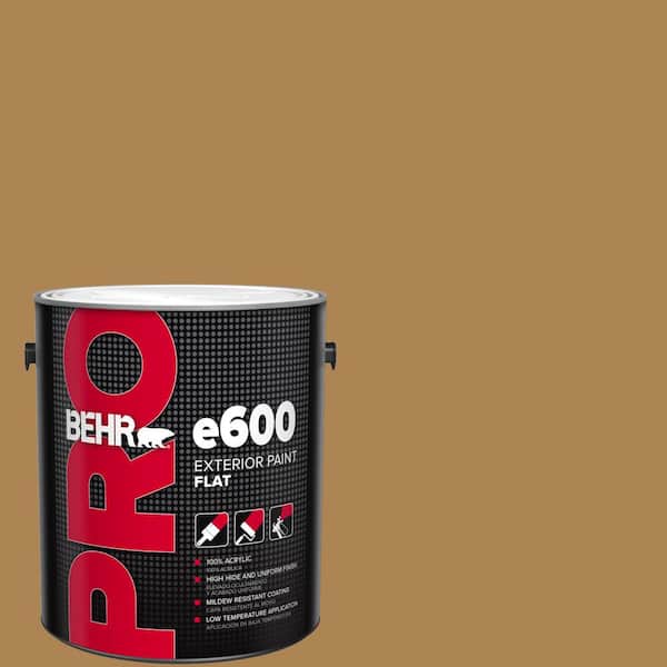 BEHR PRO 1 gal. #S300-6 Harvest Time Flat Exterior Paint